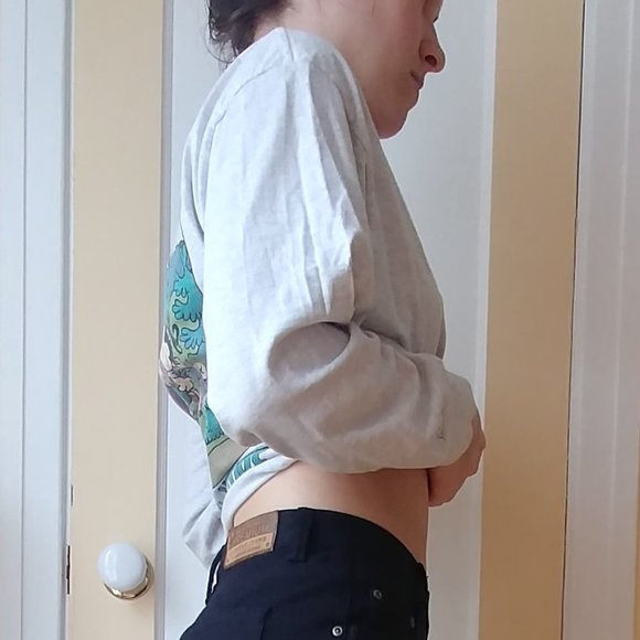 long sleeve crop top - Picture 4 of 4